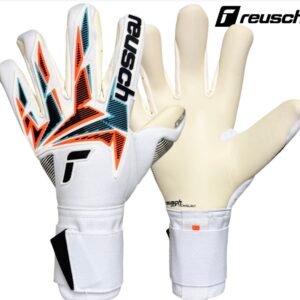 reusch attrakt freegel gold x white/quiet gray smu