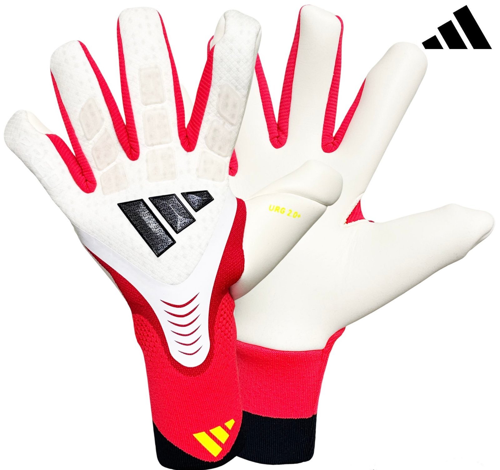 adidas predator gl pro white/lucid red/black adidas predator gl pro white/lucid red/black